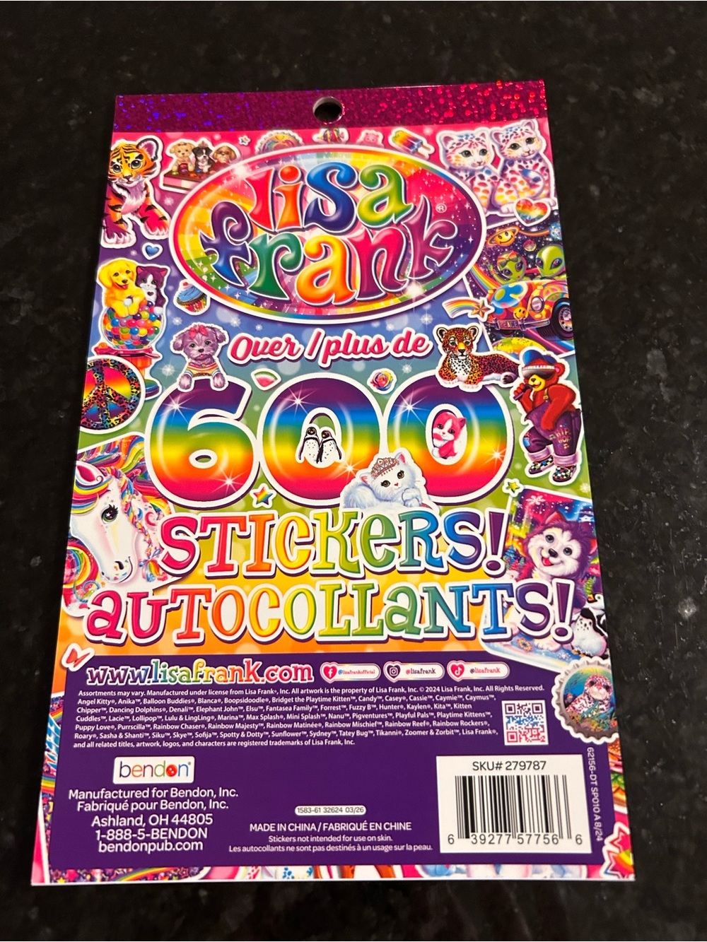 NWT Lisa Frank Sticker Book - Picture 3 of 4